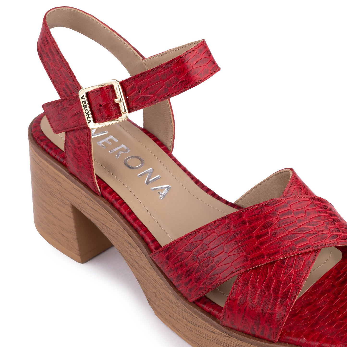 SANDALIA ANA - ROJO