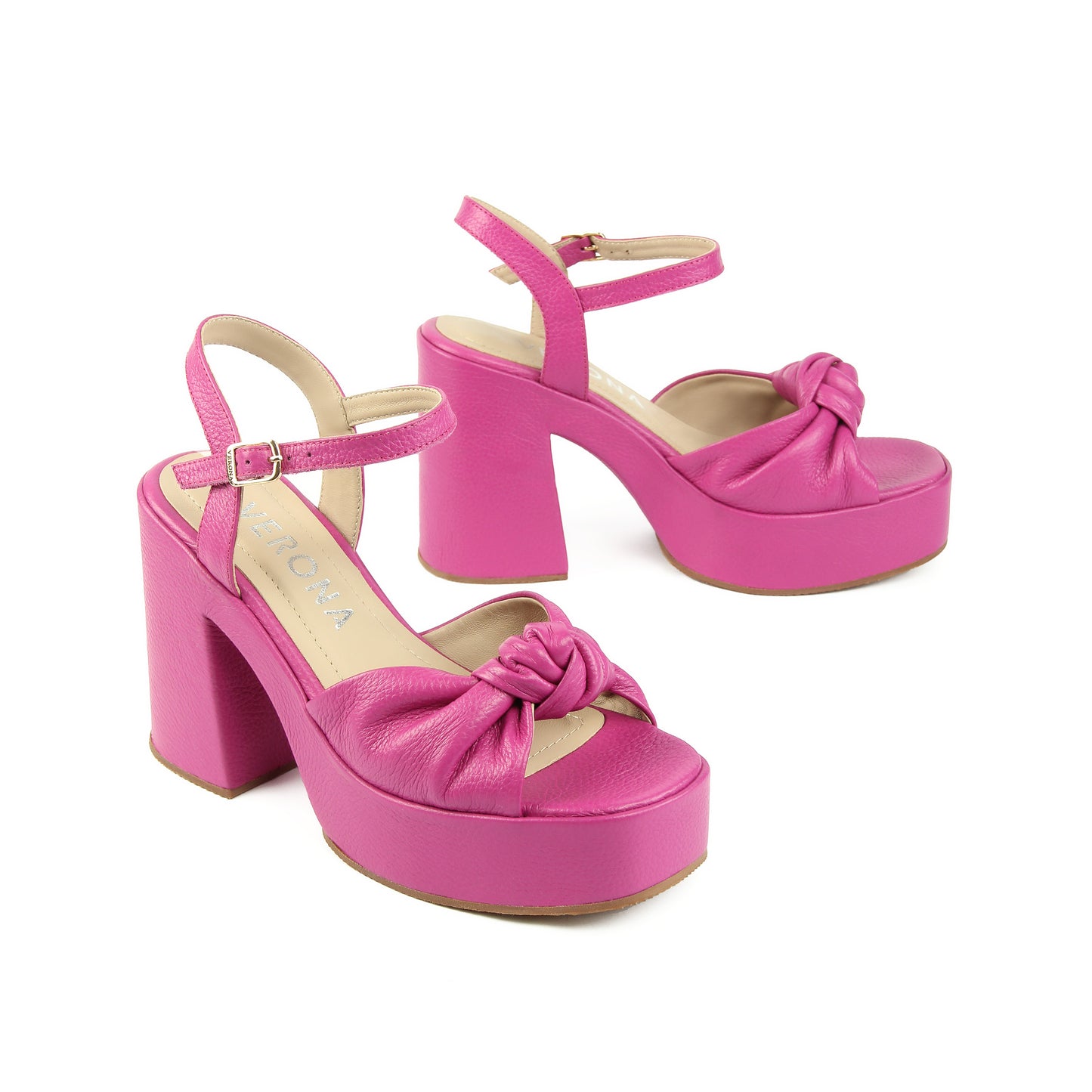 SANDALIA SOLE - FUCSIA