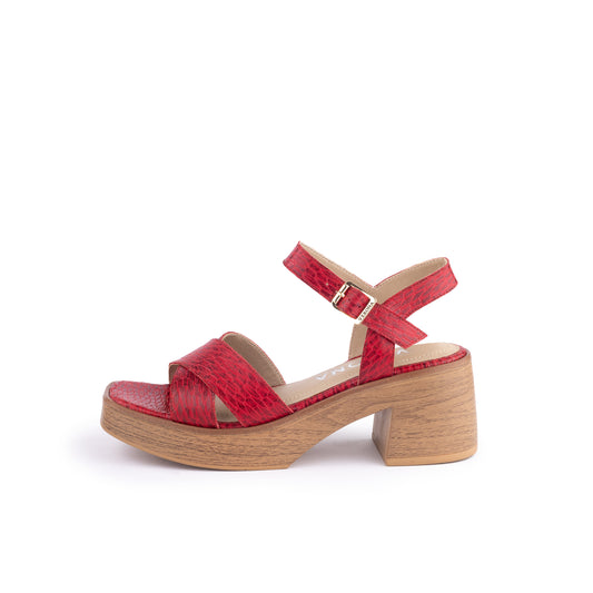 SANDALIA ANA - ROJO