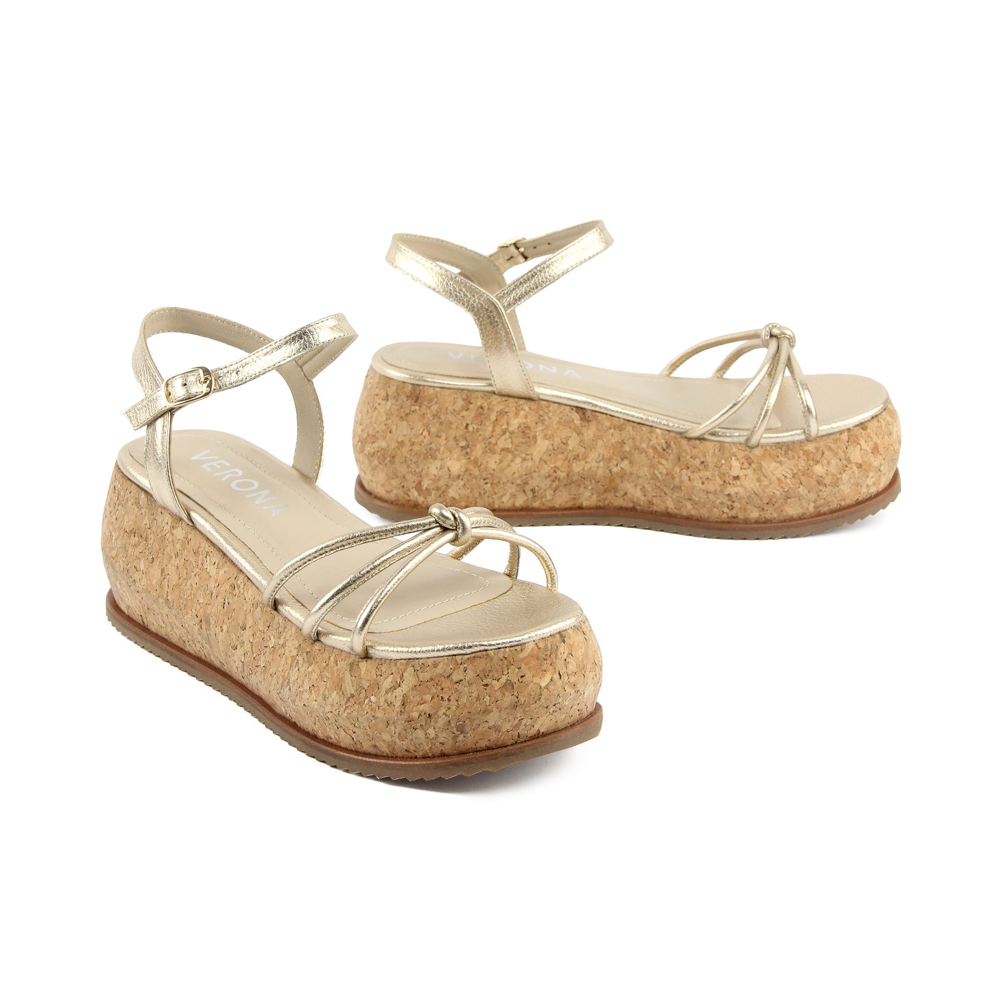 PEACE SANDAL - CHAMPAGNE