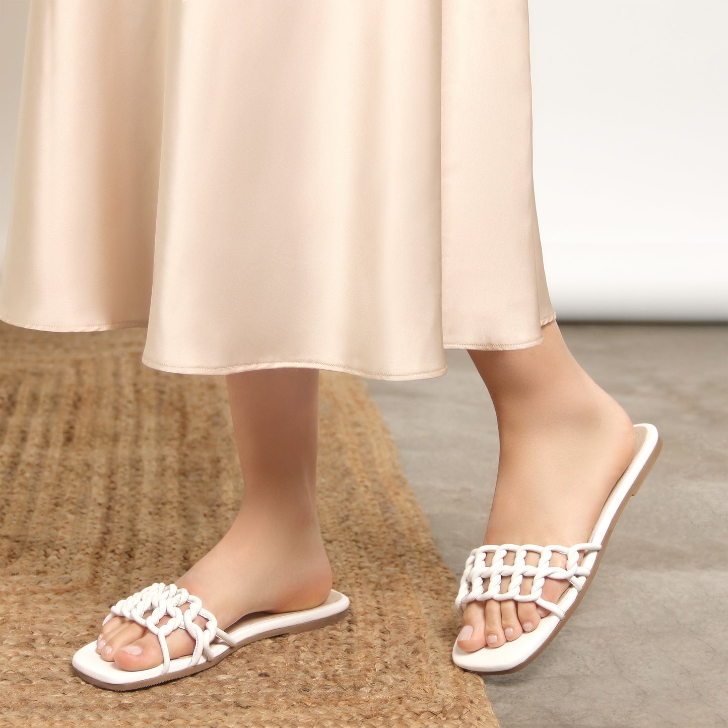 SANDALIA TESSA - BLANCO