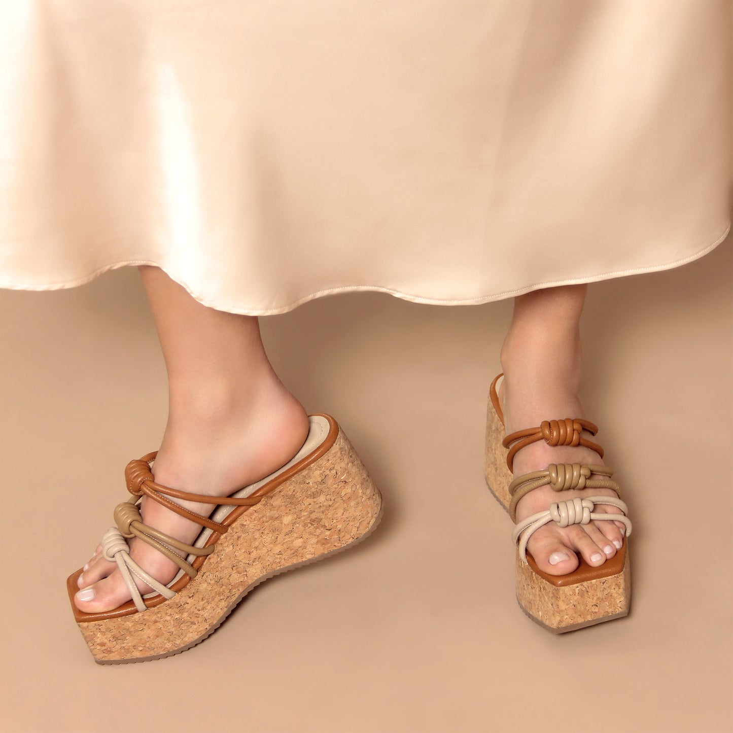 SANDALIA TRIANNA - CAMEL